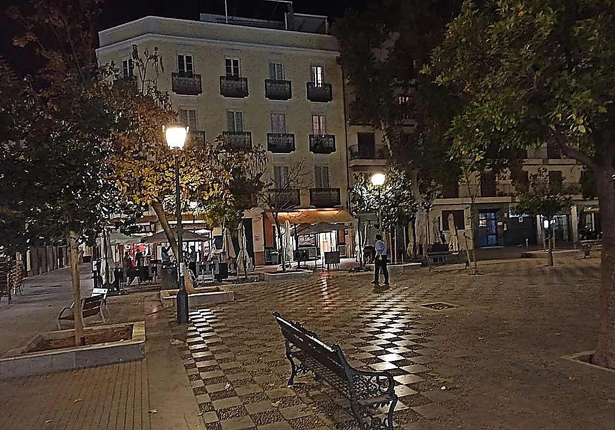Plaza de la Gavidia la tarde de los hechos