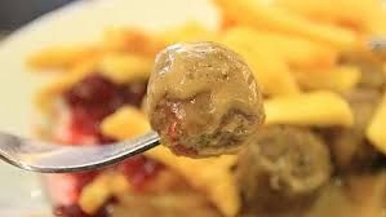 Albóndigas suecas del restaurante de Ikea