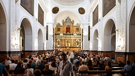 Los Javieres adaptará los altares de la iglesia de los Jesuitas para que reciban culto los titulares de la cofradía