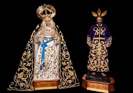 Los Panaderos repone al culto al Señor del Soberano Poder y a la Virgen de Regla tras su reciente restauración