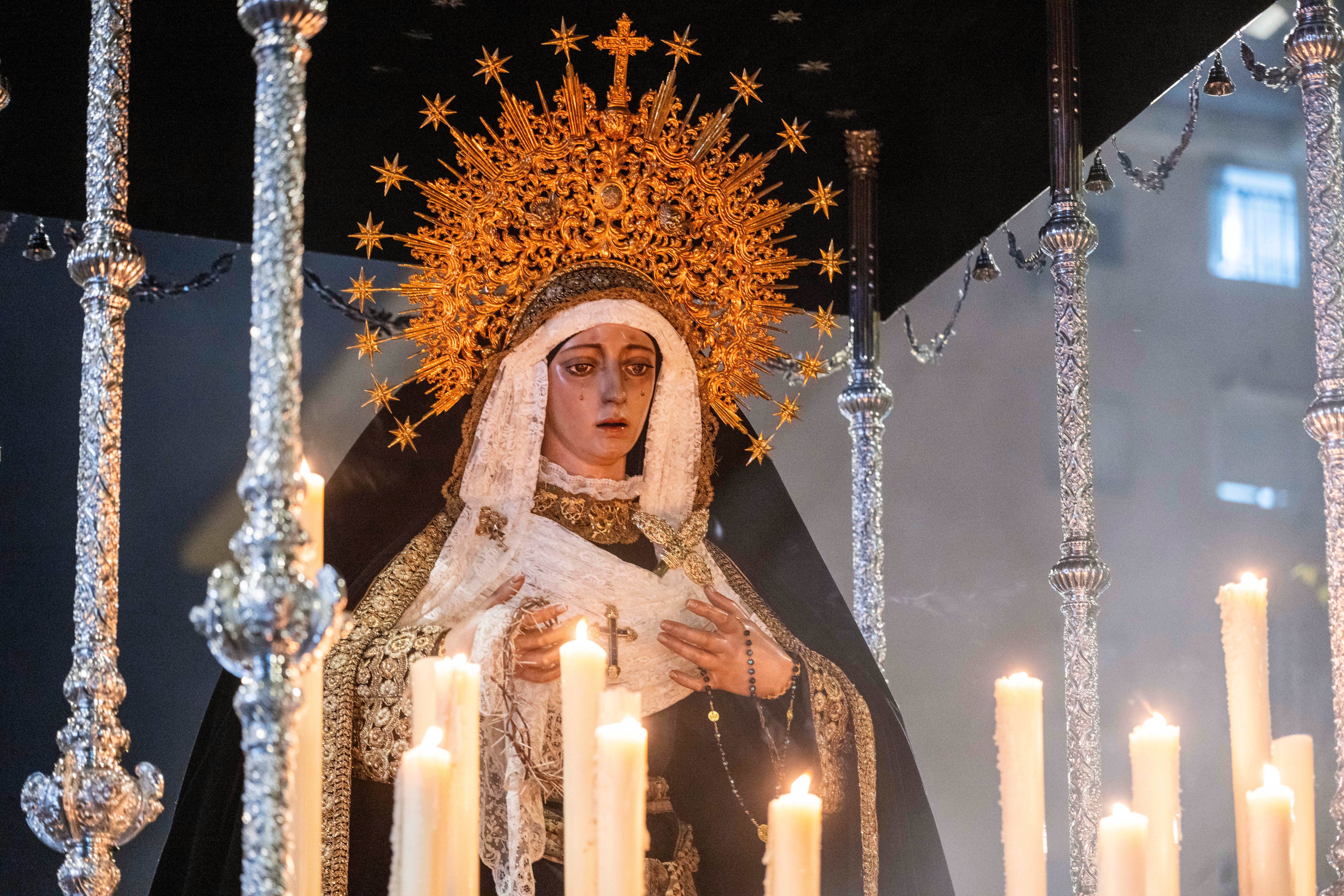 El rosario de la Virgen de la Purísima Concepción de Alcosa, en imágenes