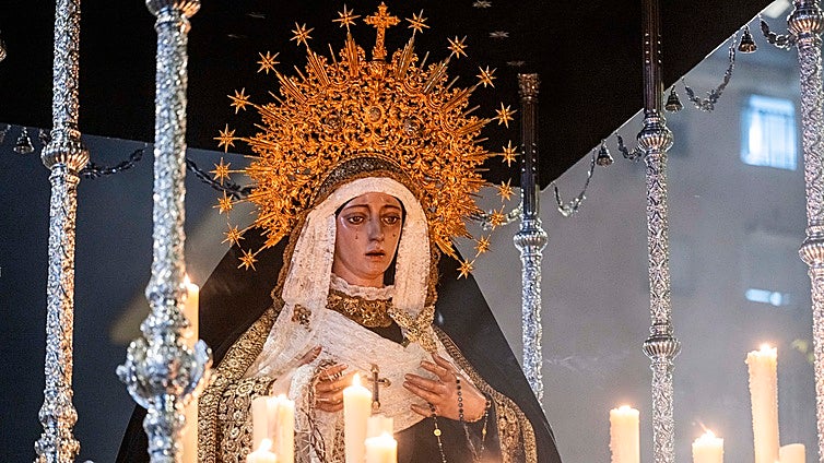 El rosario de la Virgen de la Purísima Concepción de Alcosa, en imágenes