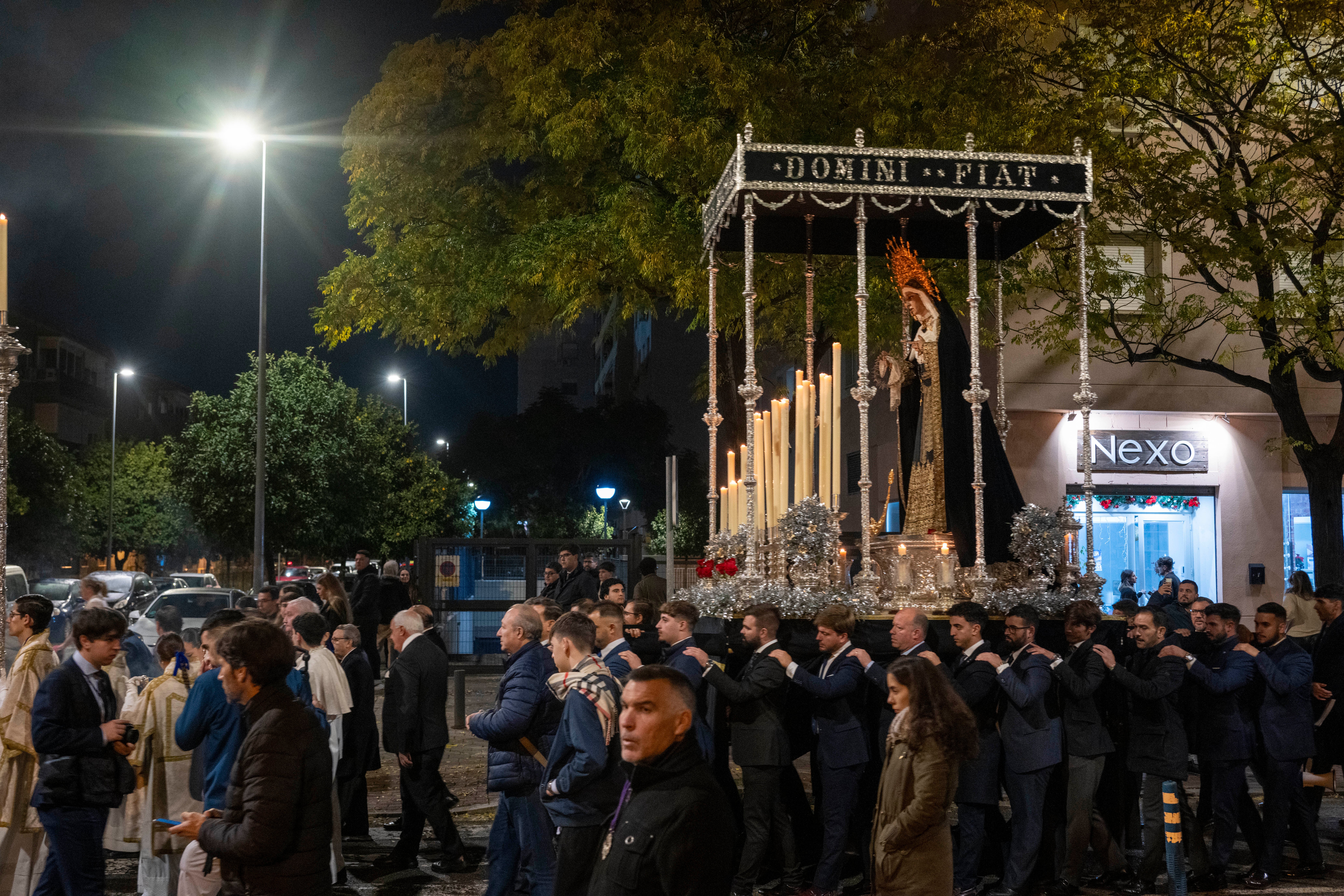 El rosario de la Virgen de la Purísima Concepción de Alcosa, en imágenes