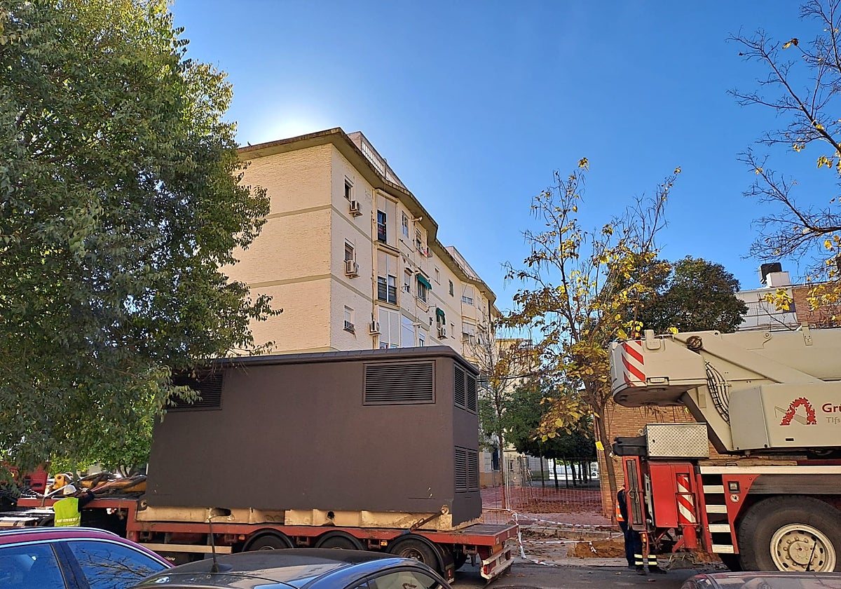 Uno de los centros transformadores instalados por Endesa