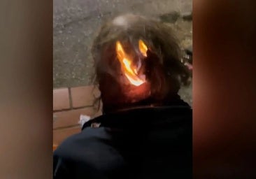 Indignación vecinal por el vídeo del ataque al indigente en Benacazón: «Es imposible encontrar una explicación a este comportamiento»