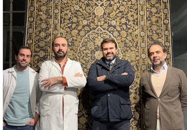 CYRTA restaura el techo de palio de la Virgen de Loreto de San Isidoro