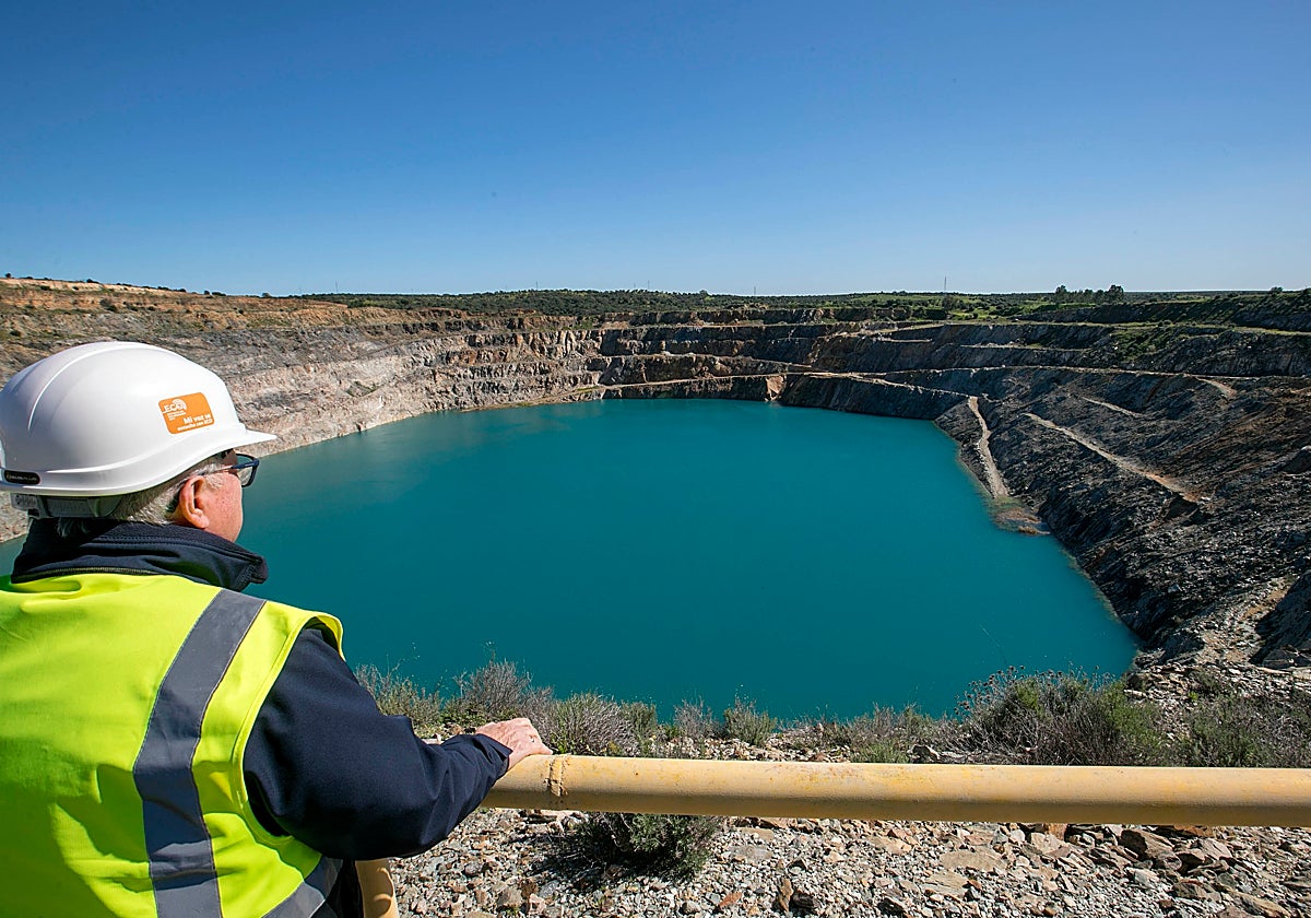 Exterior de la mina de Aznalcóllar que Grupo México reabrirá