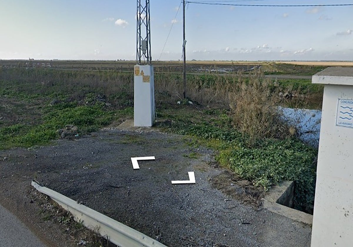 Lugar en el que ha tenido lugar el accidente de tráfico