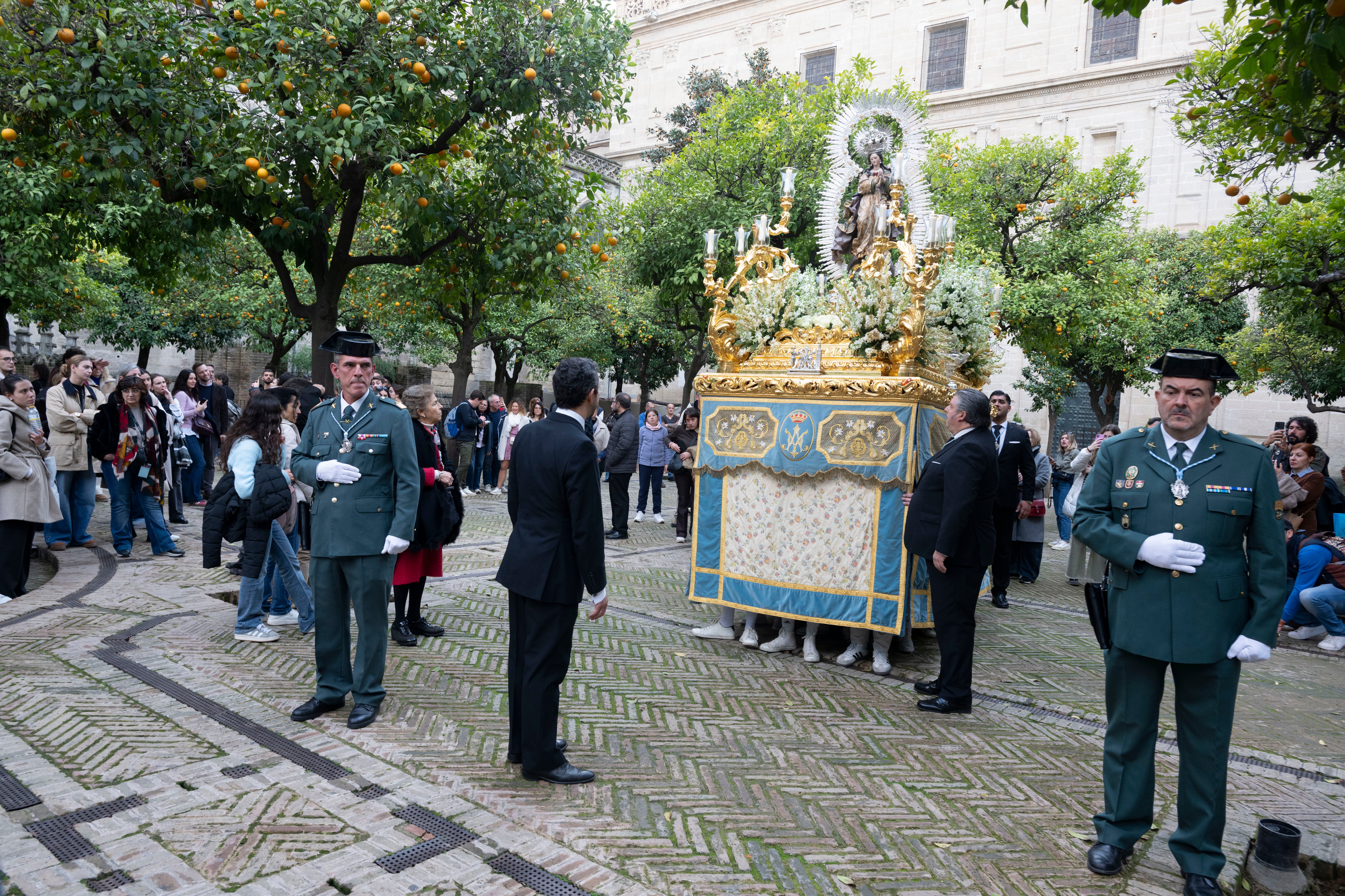 La procesión de la Pura y Limpia, en imágenes