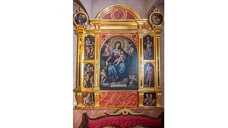 The new Seven Words altarpiece