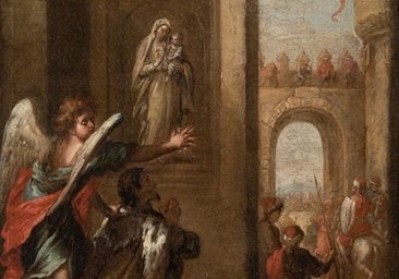 La Catedral de Sevilla adquiere un cuadro de Valdés Leal de la aparición de la Virgen de la Antigua a San Fernando