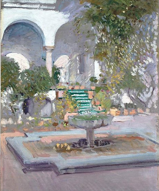 Front image - 'El Grutesco, Alcázar of Seville'