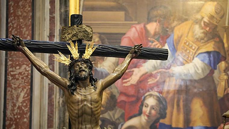 The Puppy, at Saint Peter's in the Vatican