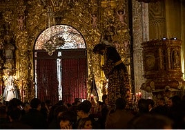 El traslado del Señor de Pasión, en imágenes