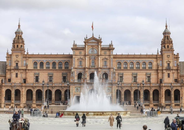 Imagen secundaria 1 - Pabellón Real, Plaza de España y Casa Laureano Montoto