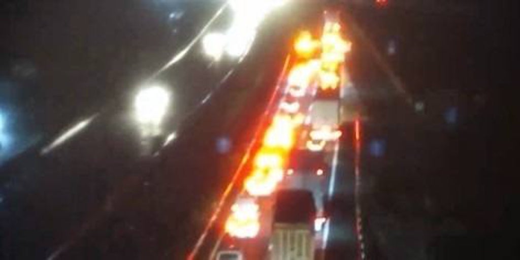 Cinco heridos en varios choques entre vehículos en dos puntos diferentes de la A-4 en Sevilla