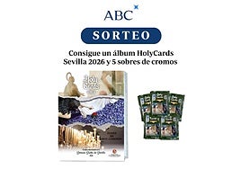 Consigue tu álbum HolyCards Sevilla 2026 y 5 sobres de cromos con Pasión en Sevilla