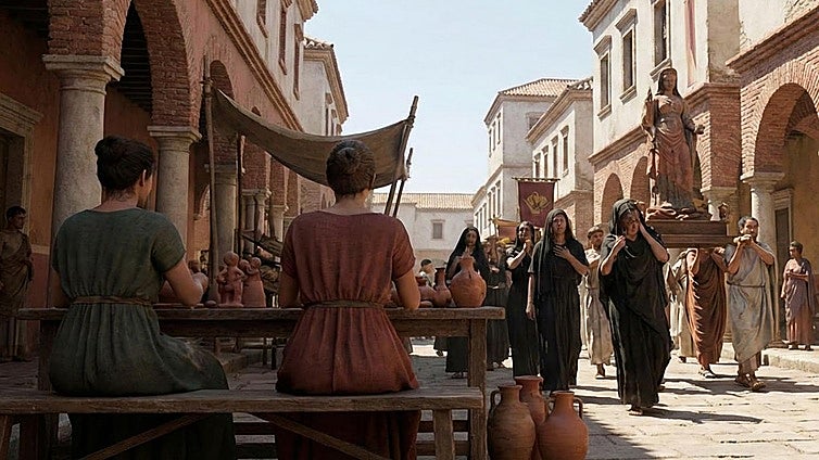 La primera procesión documentada de Sevilla: la diosa Salambona y las gloriosas Justa y Rufina