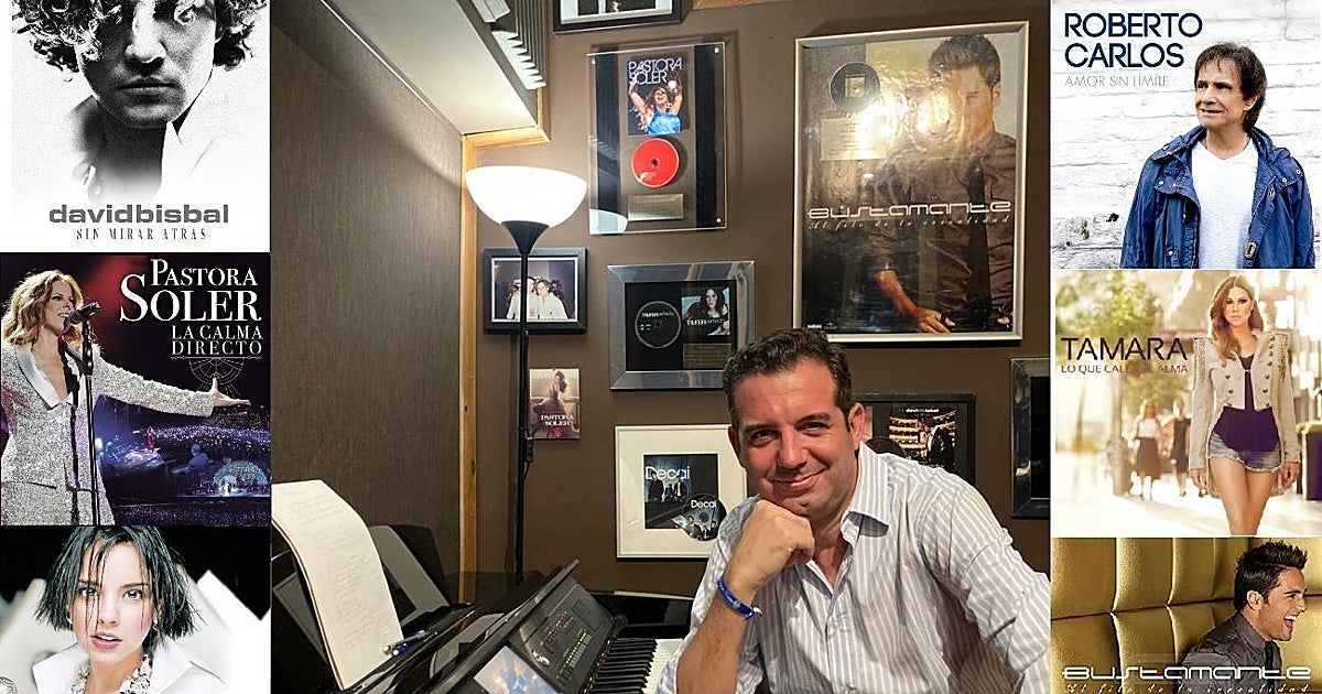 El compositor José Abraham recupera los derechos de más de 80 éxitos de Bisbal, Bustamante y Pastora Soler
