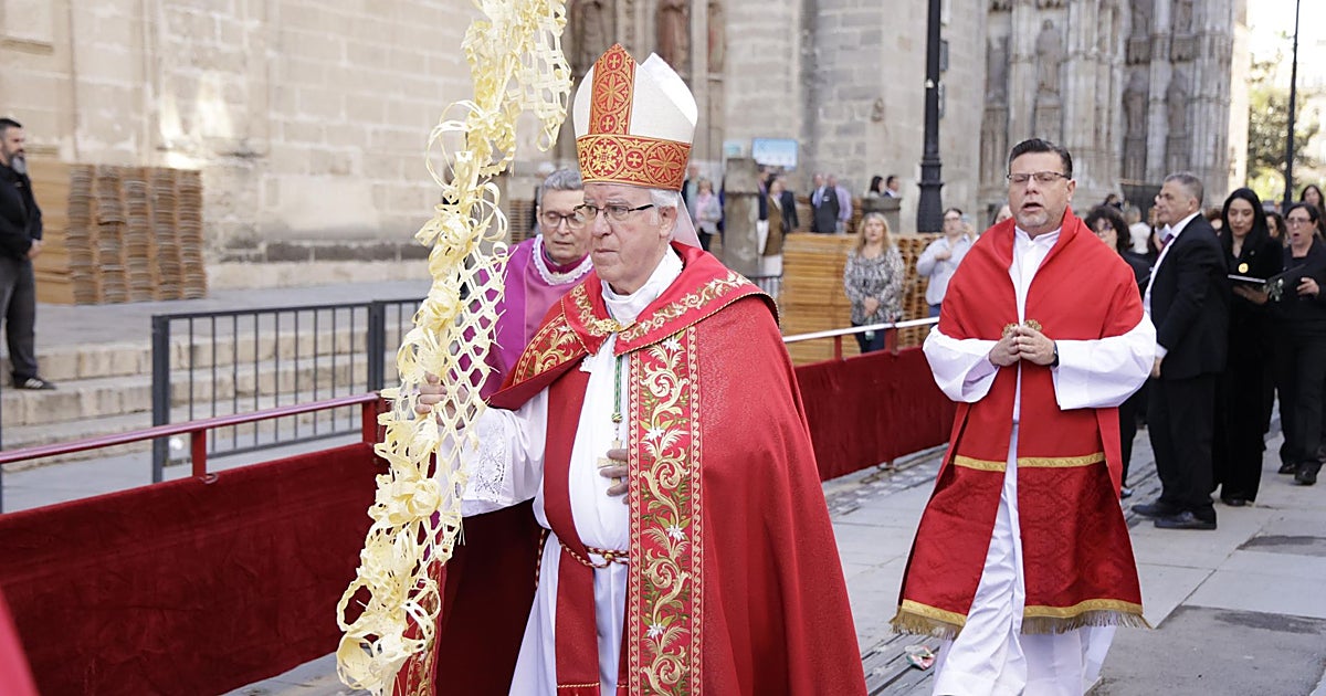 Procesión de las palmas: la hora de la paz
