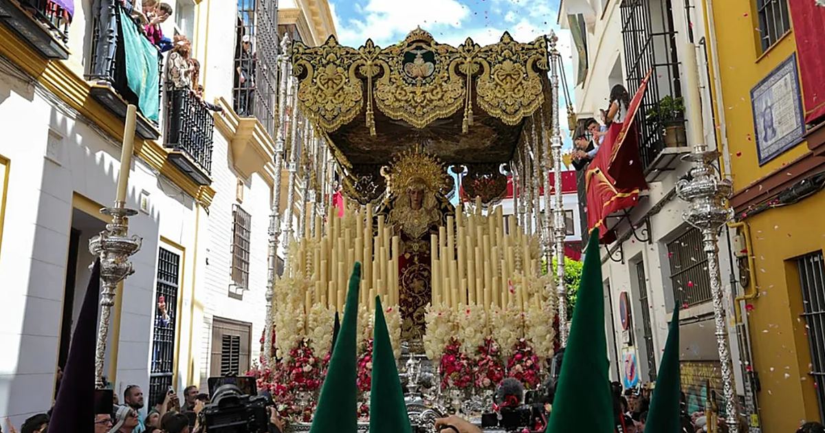 El tiempo en Sevilla para el Lunes Santo: cielos poco nubosos, sin rastro de lluvias, pero con un leve descenso térmico