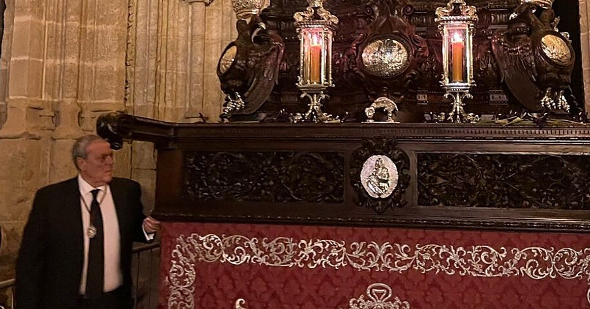 Luis Gómez - Caminero se retira como capataz del Calvario