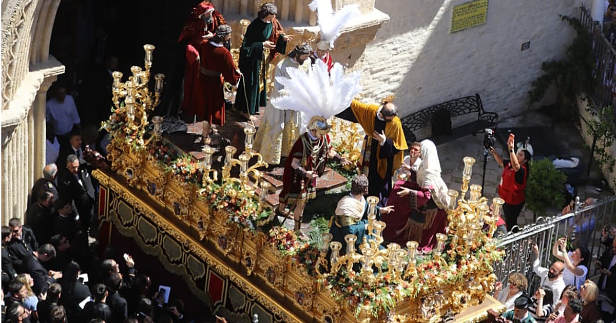 El capataz del Carmen: «Al Señor de la Paz le pedimos paz... y que baje la gasolina