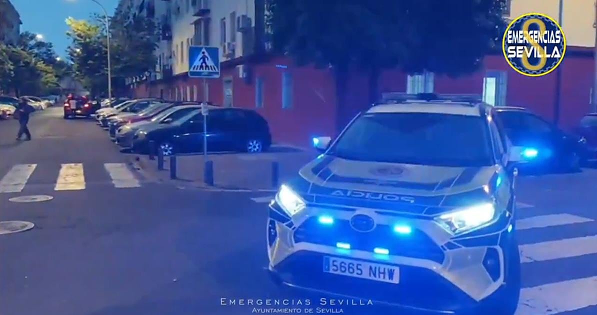 Amplio dispositivo policial y sanitario en Triana tras un atropello con un menor implicado