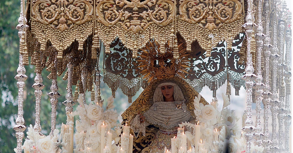 Feliciano Fernández propone intervenir y restaurar los pasos de la Esperanza de Triana