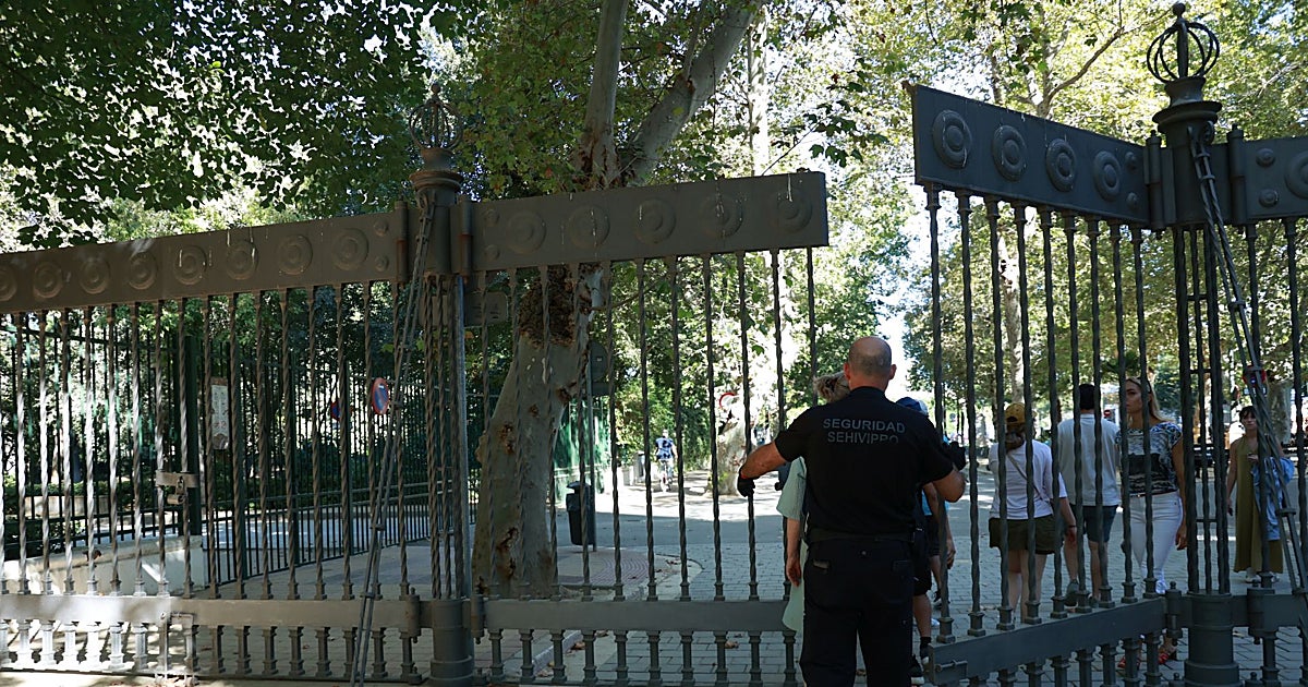 Sevilla reabre sus parques este domingo tras la tormenta del sábado