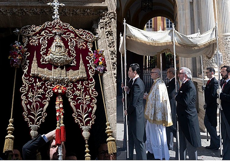 Una Sevilla de contrastes entre simpecados y procesiones de impedidos