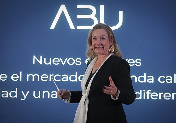 Rosa Villaseca, CEO de ABU, durante la presentación