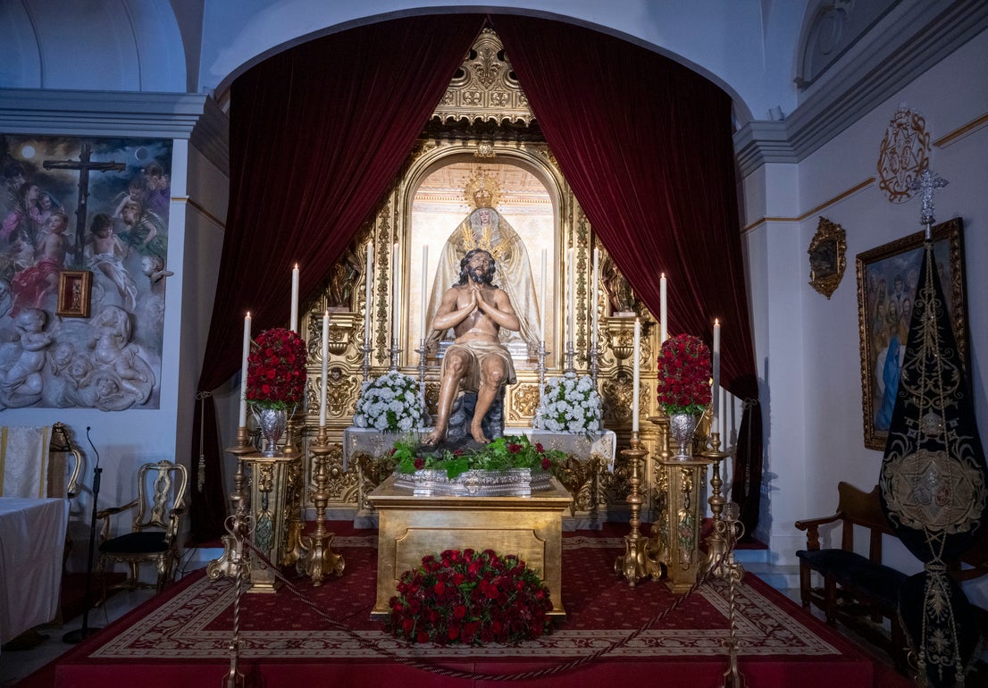 Las últimas imágenes antes de la restauración del Señor de las Penas de ...