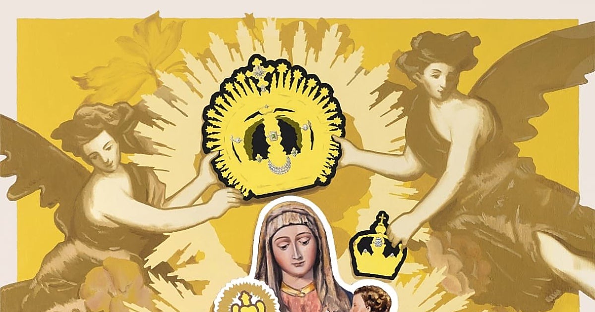 Así es el cartel de la coronación de la Virgen del Amparo