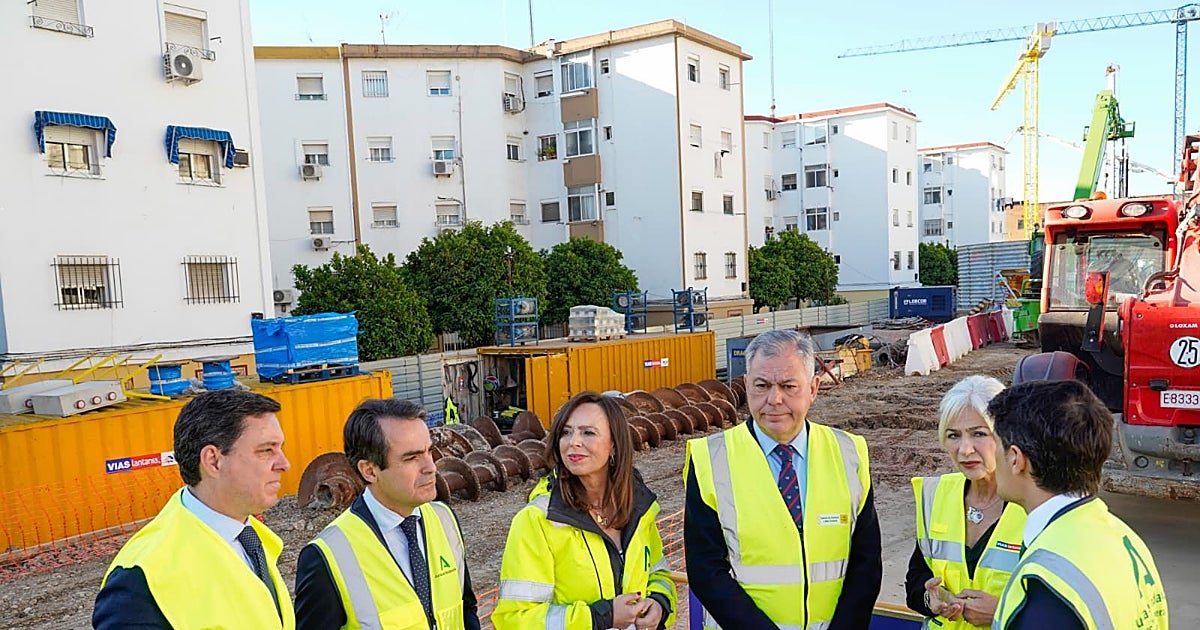El metro de Sevilla encara su reto más complejo con una estación a veinte metros bajo tierra