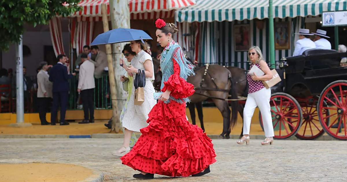 La Aemet pronostica posibles lluvias para los últimos días de la Feria de Abril de Sevilla