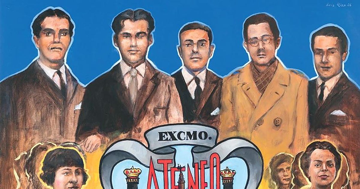 El Ateneo se inspira en la icónica foto de la Generación del 27 para plasmar en su cartel el año del centenario