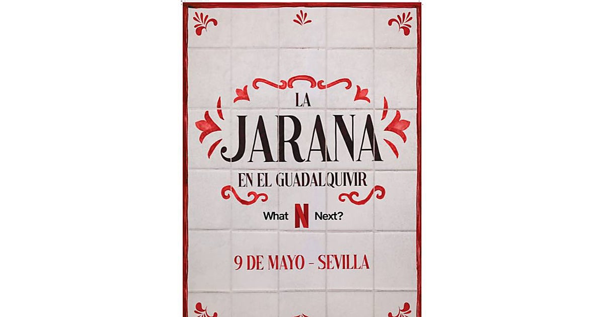 Consigue una entrada doble para asistir a 'Jarana en el Guadalquivir', el evento de Netflix en Sevilla