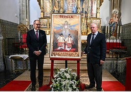 La custodia de la sacramental de San Lorenzo representa el cartel de 'Sevilla eucarística' 2026