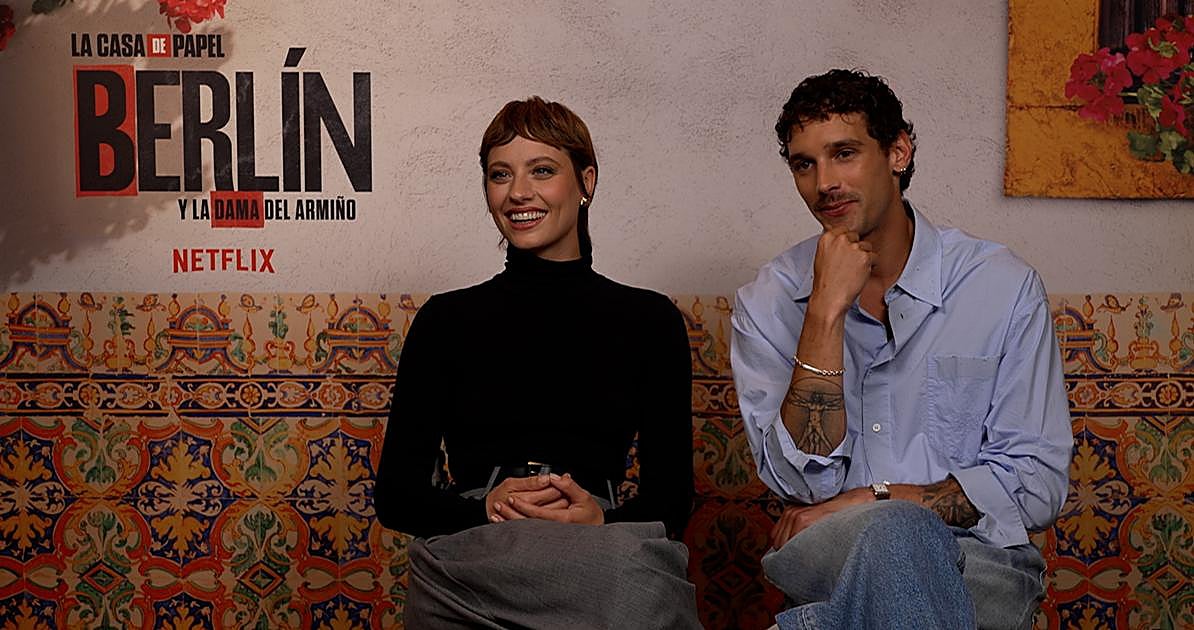 Michel Jenner y Joel Sánchez, Keila y Bruce en 'Berlín y La dama de armiño': «La hemos liado parda en Sevilla»