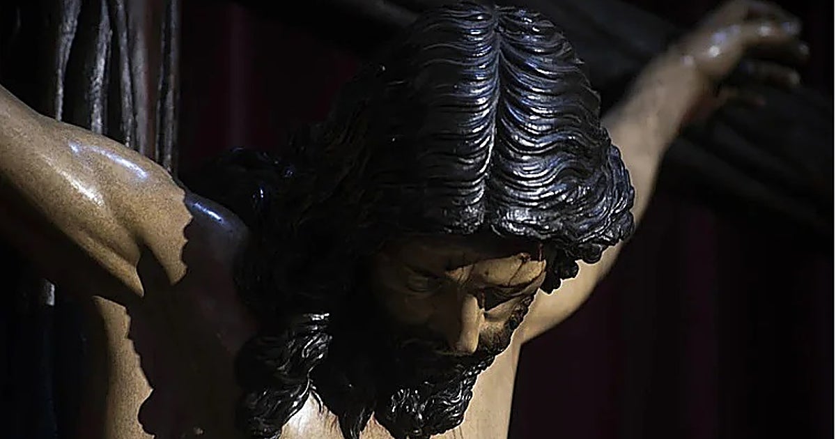 El Cristo de la Buena Muerte de los Estudiantes irá a la exposición de Juan de Mesa en el Bellas Artes