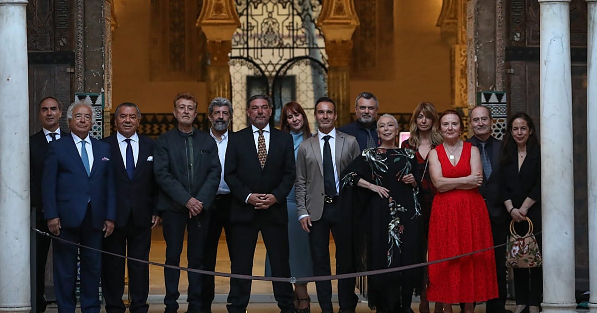 La SGAE homenajea en el Real Alcázar de Sevilla a Manolo García, Cristina Hoyos, Alberto Rodríguez y Los del Río