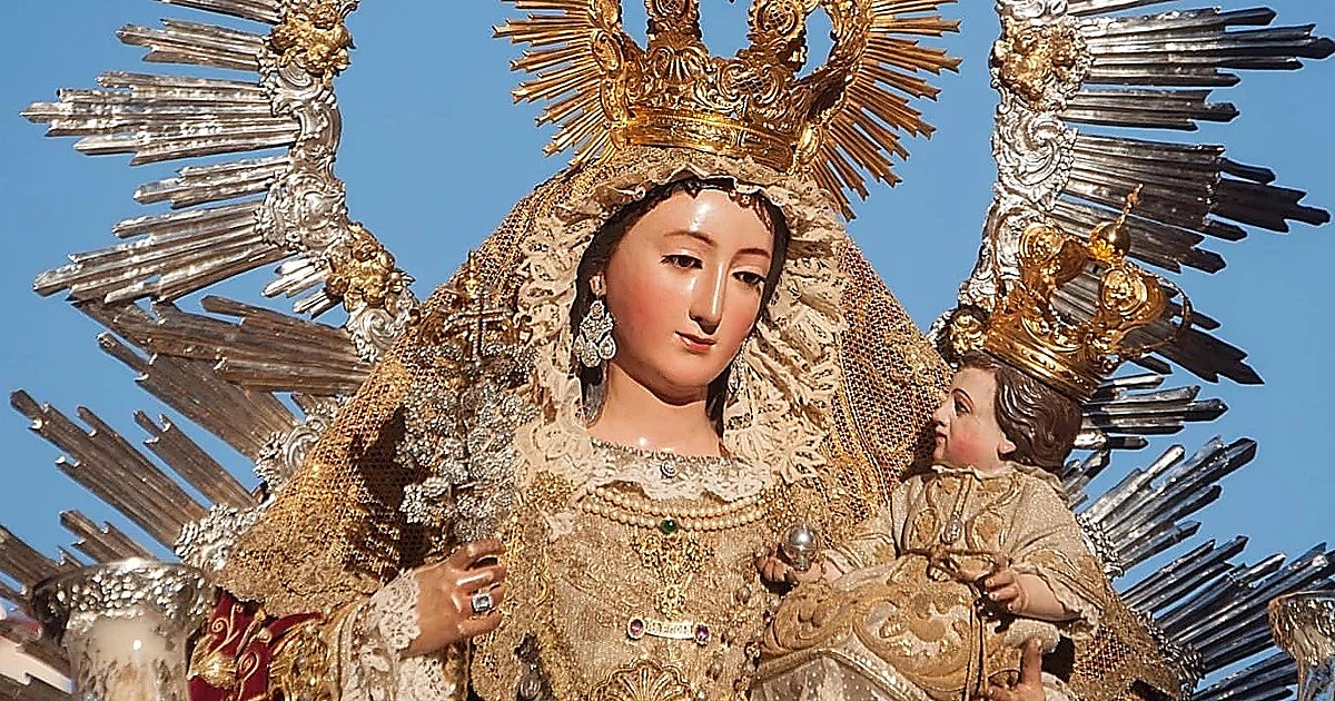 La Virgen de la Alegría sale en procesión este sábado por las calles de Sevilla