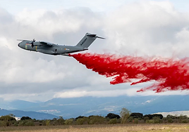 España incorpora este año el A400M a la lucha contra incendios