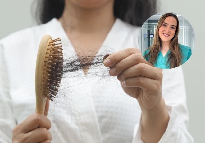 María Teresa Herranz, especialista en salud capilar: «La falta de sueño actúa como un factor estresante que daña el cabello»