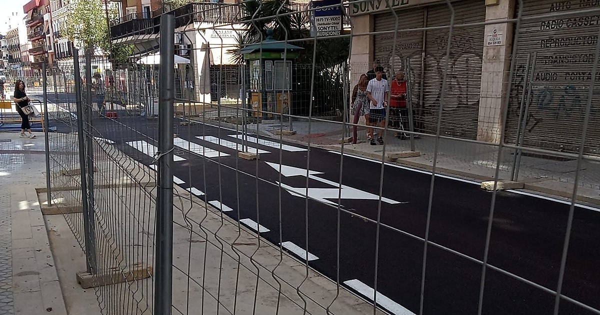 Así ha quedado el primer tramo de la calle Pagés del Corro tras nueve meses de obras