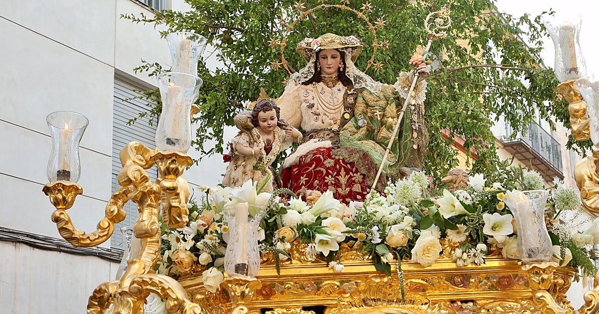 La Divina Pastora de Capuchinos pone el último brillo cofrade de mayo en Sevilla