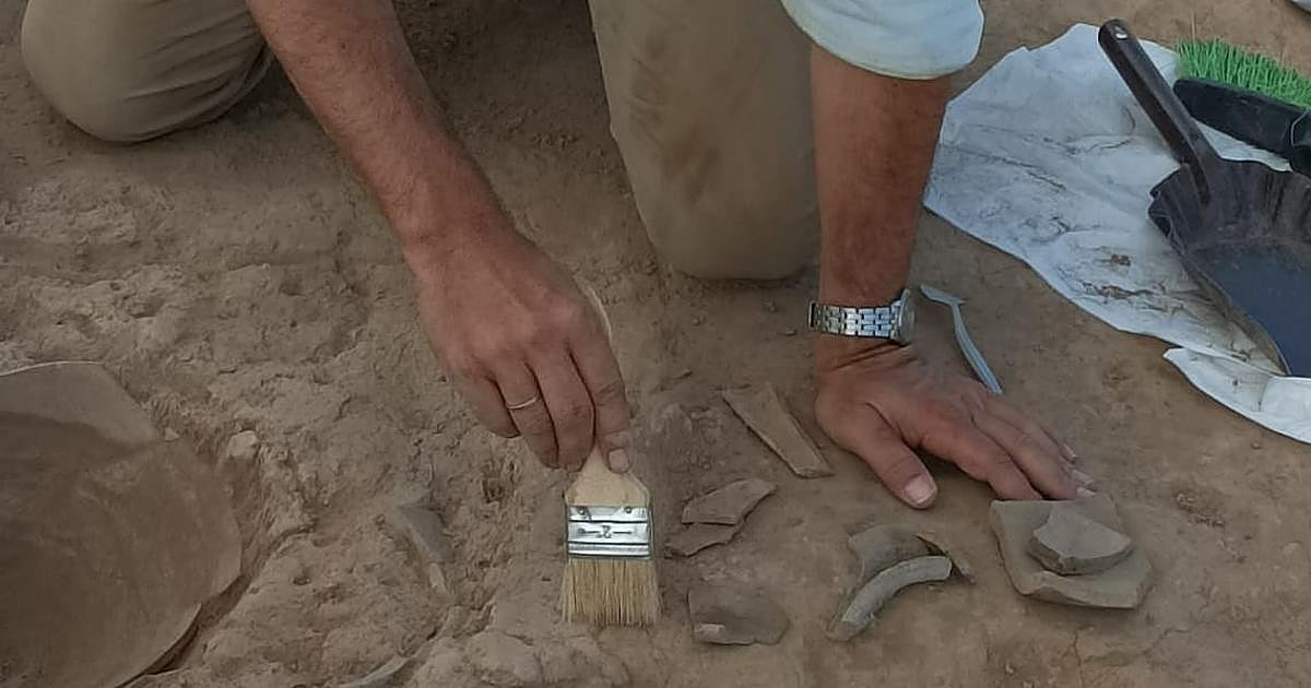 Las excavaciones de Cerro Macareno descubren el lagar de vin