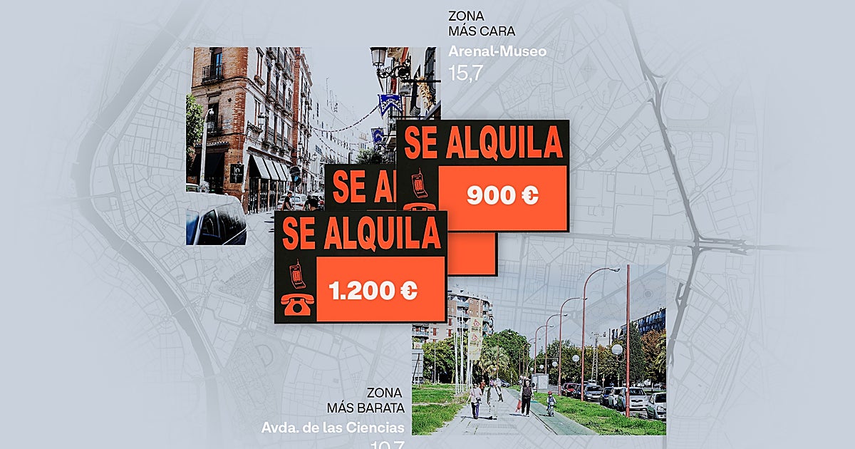 El alquiler sube unos 75 euros de media en todos los barrios