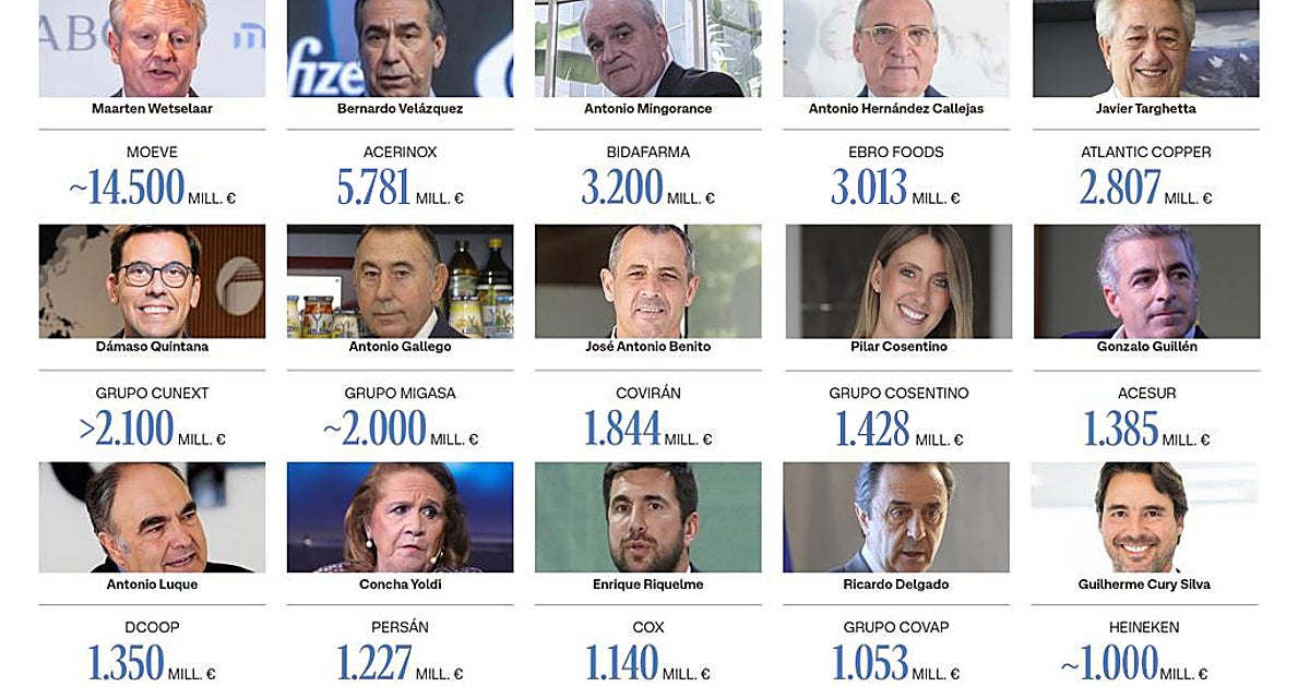 La familia de las empresas milmillonarias crece en Andalucía